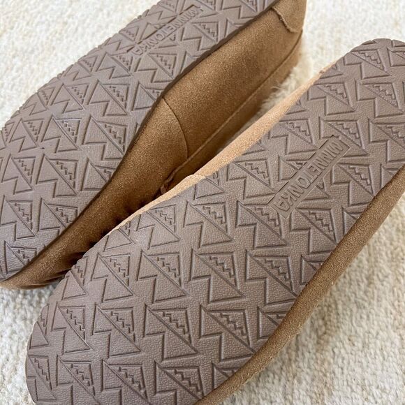 New No Box Minnetonka Women Size 12N Chrissy Bootie Slipper CINNAMON - Picture 6 of 8